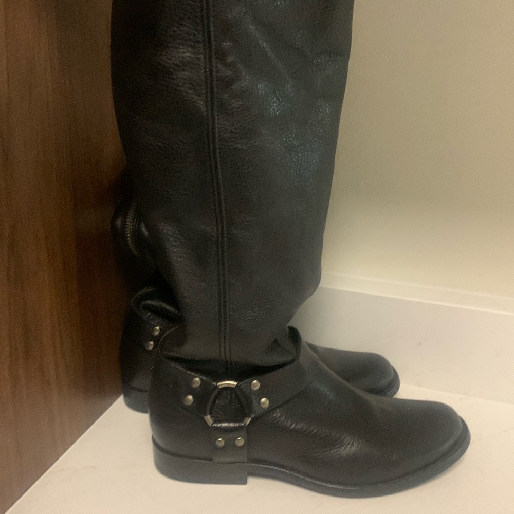 Frye tall Philip Harness Boots